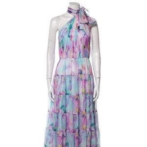 Mac Duggal Multicolor Maxi Dress